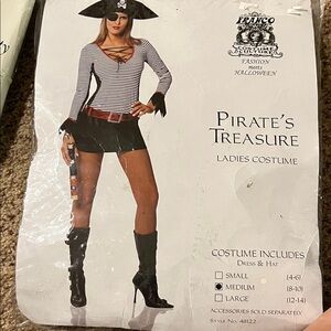 Franco Pirate's Treasure Ladies Costume